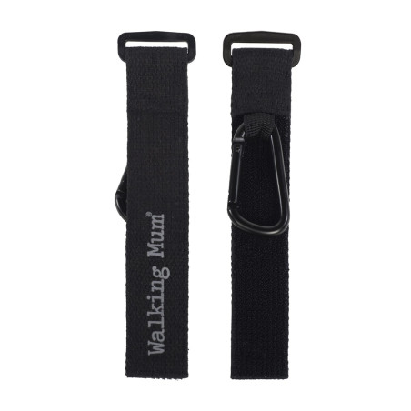 Walking Mum Ganchos 2 uds. Eco Mum Black