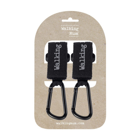 Walking Mum Ganchos 2 uds. Eco Mum Black