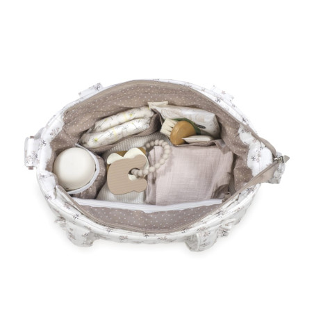 Walking Mum Bolsa Crossbody Botton Flores
