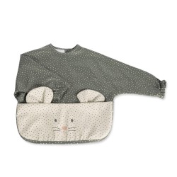 Walking Mum Babero con mangas Topito Poppy musgo