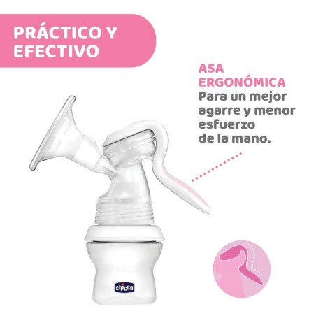 Chicco - Sacalaleches manual Natural Feeling
