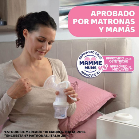 Chicco - Sacalaleches manual Natural Feeling