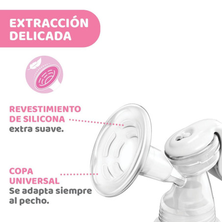 Chicco - Sacalaleches manual Natural Feeling