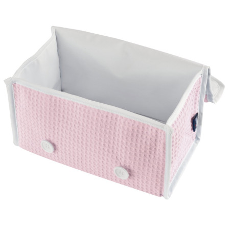 Chicco Set regalo Bolsa de cosmética piqué rosa