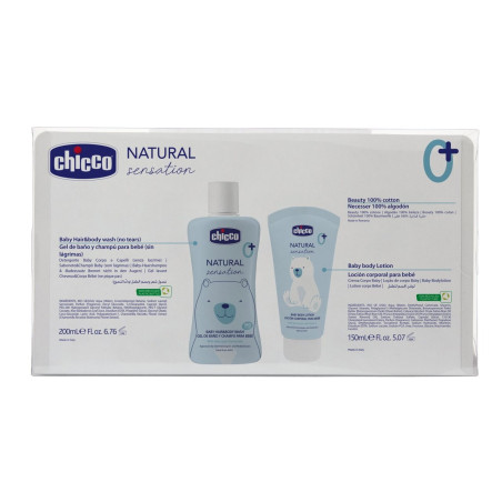 Chicco Set regalo Bolsa de cosmética piqué rosa