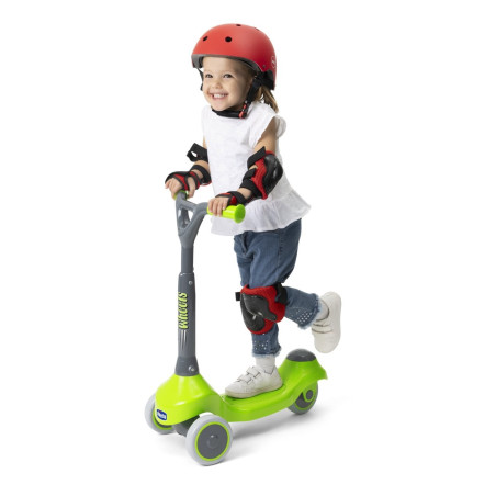 Chicco Scooter - patinete verde y gris
