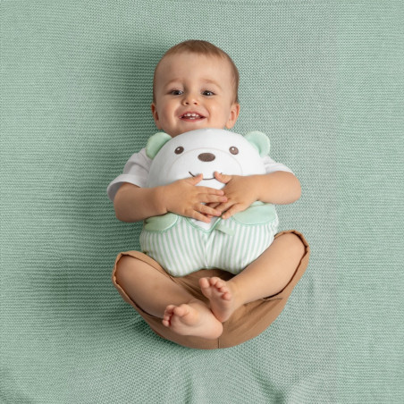 Chicco Osito Sweet Heart de meditación verde