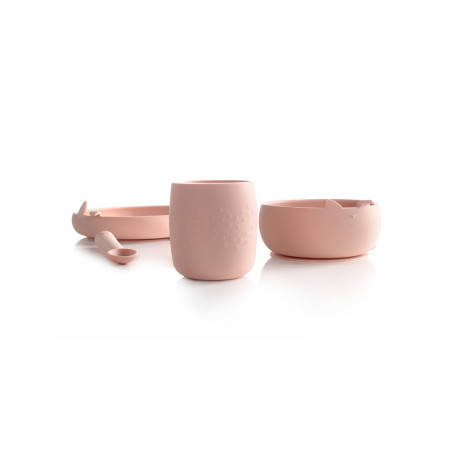 Jané Vajilla de silicona Pale rosa palo