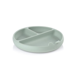 Jané Plato de silicona BLW Mint verde menta