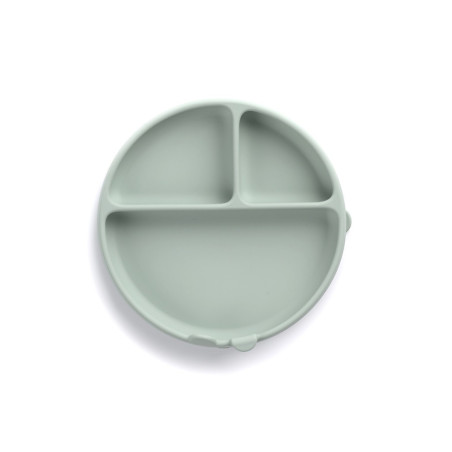 Jané Plato de silicona BLW Mint verde menta