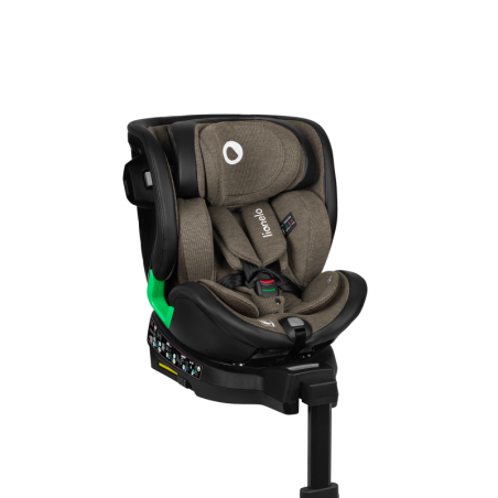 Lionelo Silla de coche Harmony Green Olive Leather verde oliva