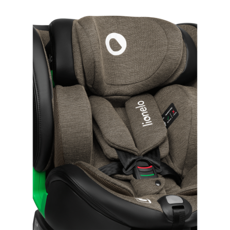 Lionelo Silla de coche Harmony Green Olive Leather verde oliva