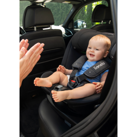 Lionelo Silla de coche Bastiaan RWF Black Carbon