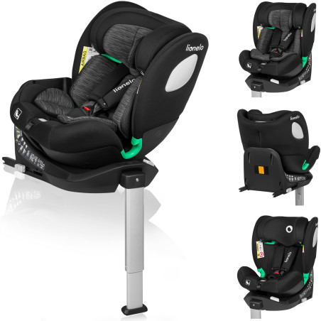 Lionelo Silla de coche Braam i-size Black Carbon