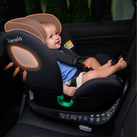 Lionelo Silla de coche Braam i-size Black Carbon