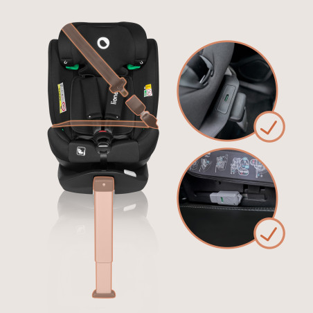 Lionelo Silla de coche Braam i-size Black Carbon
