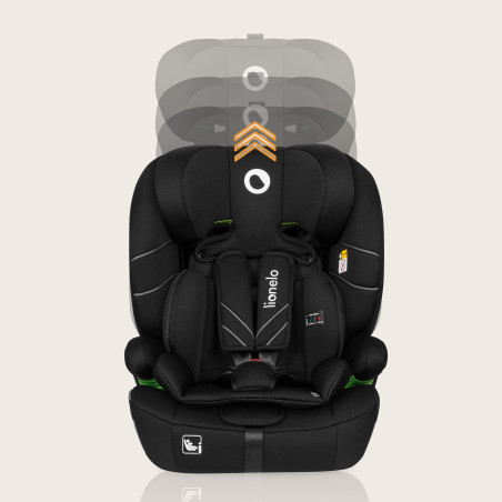 Lionelo Silla de coche Levi One i-Size Black Carbon