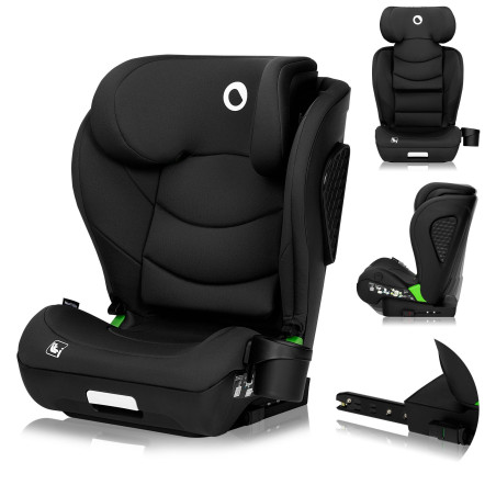 Lionelo Silla elevador Neal i-Size Black Carbon