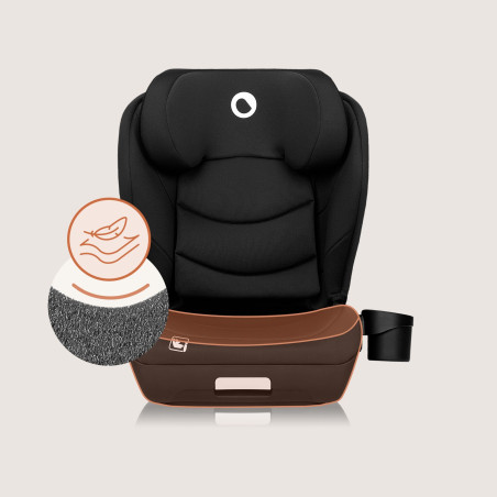 Lionelo Silla elevador Neal i-Size Black Carbon