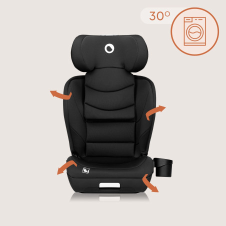 Lionelo Silla elevador Neal i-Size Black Carbon