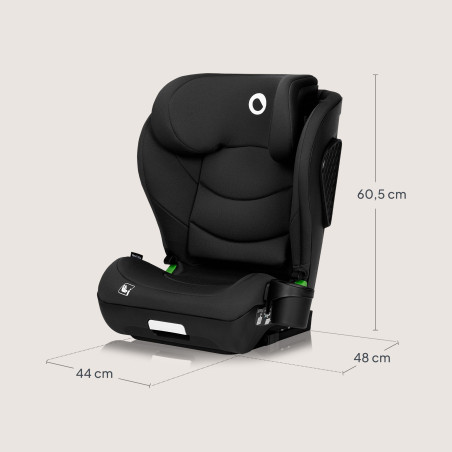 Lionelo Silla elevador Neal i-Size Black Carbon