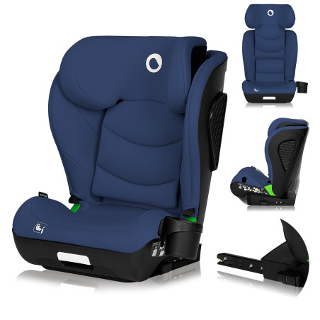 Lionelo Silla elevador Neal i-Size Blue Navy