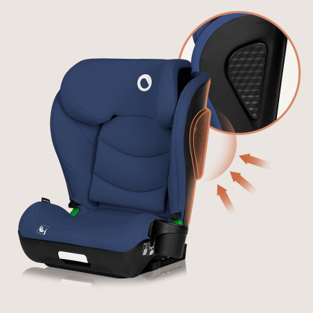 Lionelo Silla elevador Neal i-Size Blue Navy