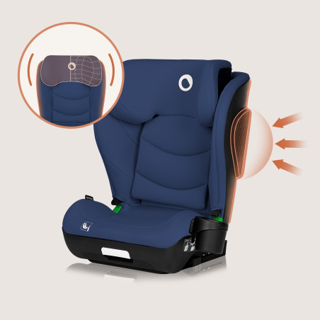 Lionelo Silla elevador Neal i-Size Blue Navy