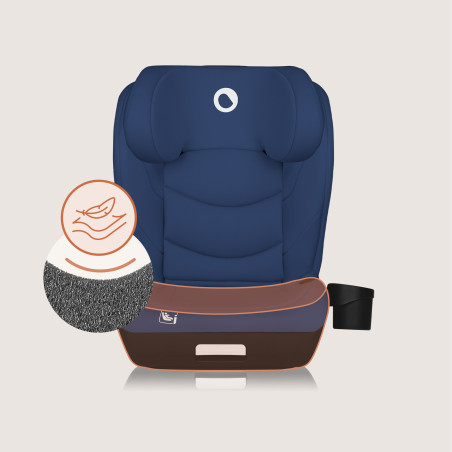 Lionelo Silla elevador Neal i-Size Blue Navy