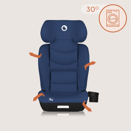 Lionelo Silla elevador Neal i-Size Blue Navy