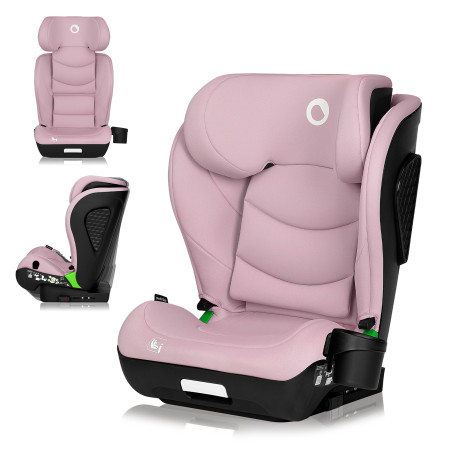 Lionelo Silla elevador Neal i-Size Pink Lilac