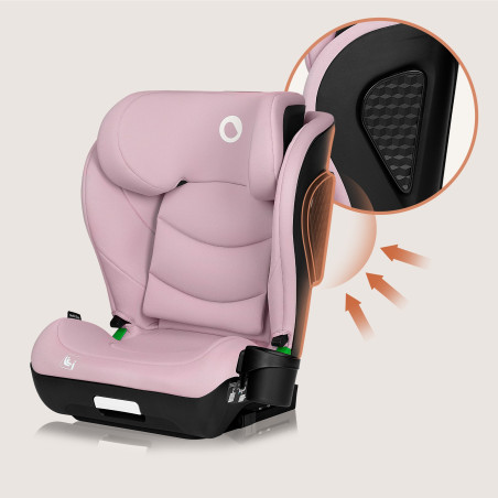 Lionelo Silla elevador Neal i-Size Pink Lilac
