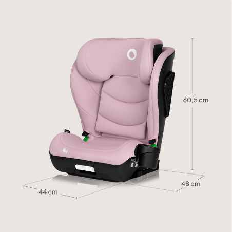 Lionelo Silla elevador Neal i-Size Pink Lilac