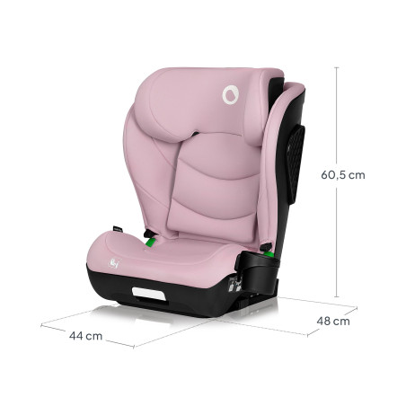 Lionelo Silla elevador Neal i-Size Pink Lilac