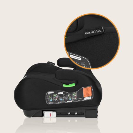 Lionelo Elevador de coche Luuk Fix i-Size Black Carbon