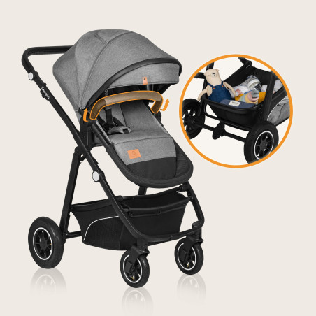 Lionelo Coche de bebé Bianka 3en1 Grey Stone