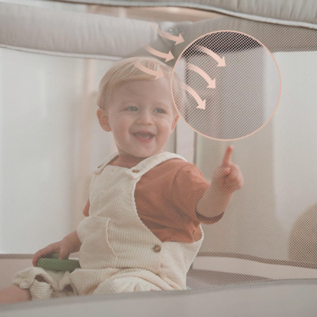 Lionelo Cuna de viaje Amelie Beige Sand