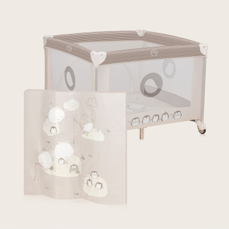 Lionelo Corralito Bonnie Beige Sand pingïnos