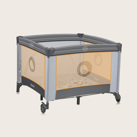 Lionelo Corralito Bonnie Grey Stone cebras