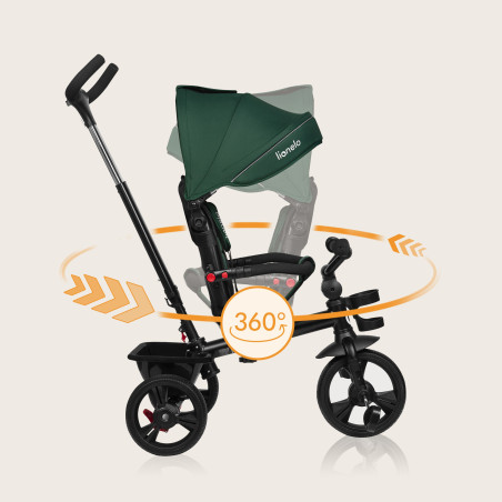 Lionelo Triciclo Haari Green Emerald