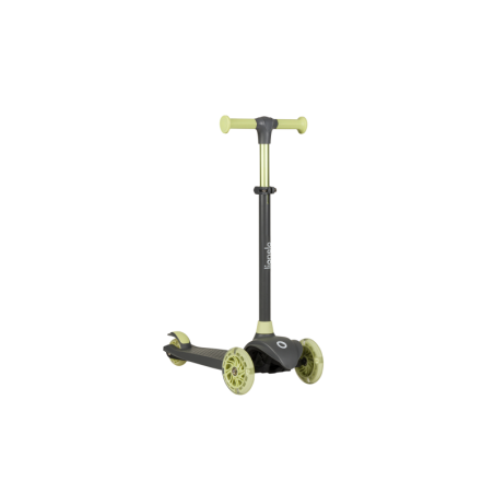 Lionelo patinete triciclo con luces LED Jessy Grey Green
