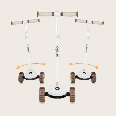 Lionelo Franky Patinete de equilibrio 2 en 1 Beige Latte