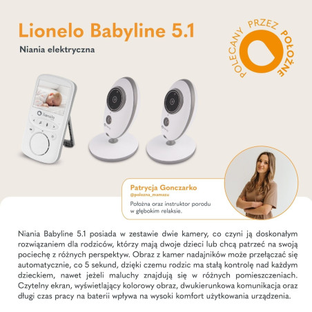 Lionelo Vigilabebés Babyline 5.1