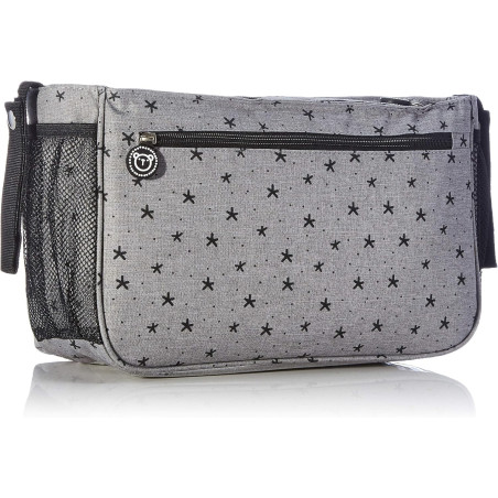 Bimbipirulos Bolso organizador Stars Gris