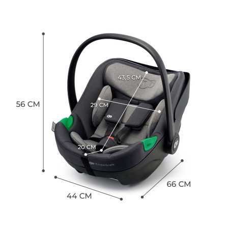 Kinderkraft Coche 2 en 1 Yoxi + REGALOS | Black