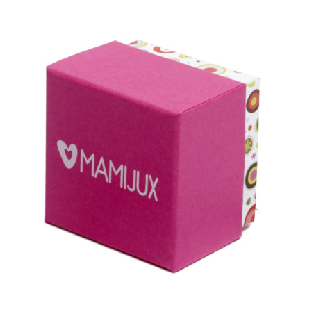 Mamijux Llamador de ángeles corazon con chupete cristales