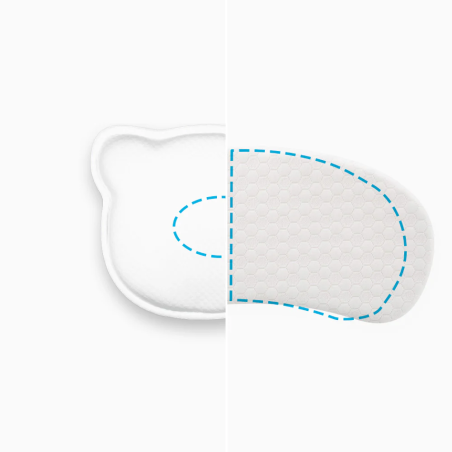 Ecus Kids Almohada antiplagiocefalia Care Pillow
