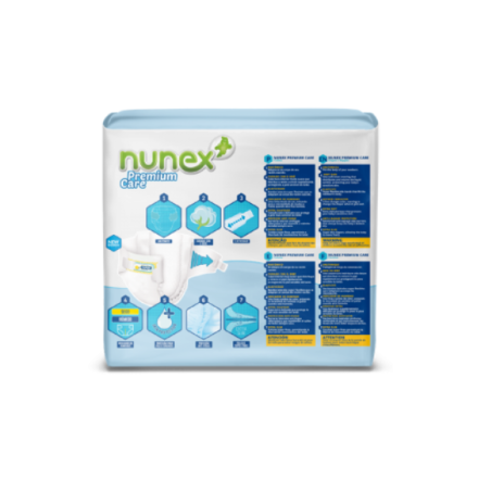 Nunex Pañales Premium Care Talla 2 (3-6 kg) 30 uds
