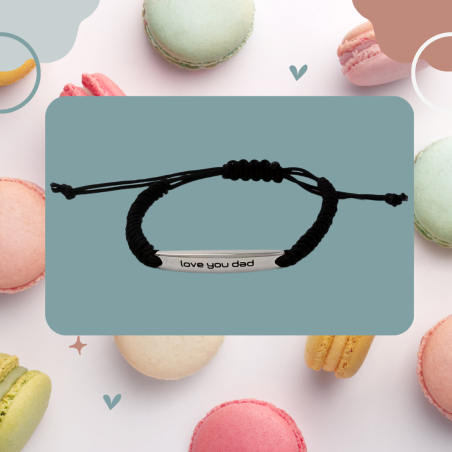 Mamijux Pulsera para el papá "Love you dad"