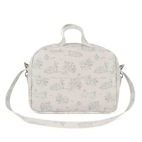 Pasito a pasito Bolsa Canastilla Toile de Jouy Cream